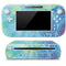 Liquid Blue Tie Dye Peace Heart Wii U (Console + 1 Controller) Skin