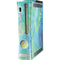 Liquid Blue Tie Dye Peace Heart Xbox 360 (Includes HDD) Skin