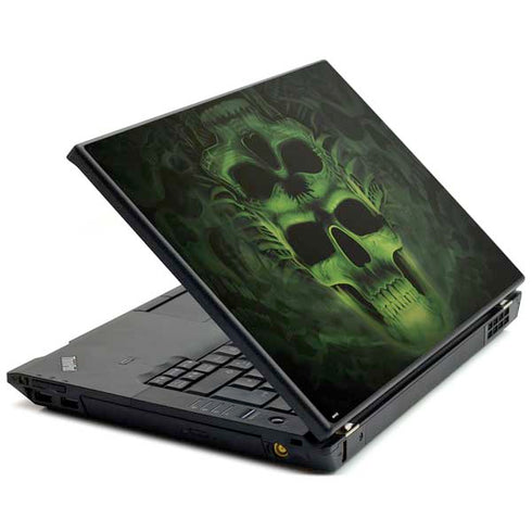 Liquid Blue Green Skulls Lenovo T420 Skin