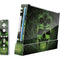 Liquid Blue Green Skulls Wii (Includes 1 Controller) Skin