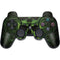 Liquid Blue Green Skulls PS3 Dual Shock wireless controller Skin