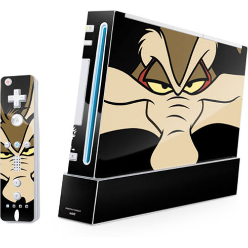 Looney Tunes Wile E. Coyote Smile Wii (Includes 1 Controller) Skin