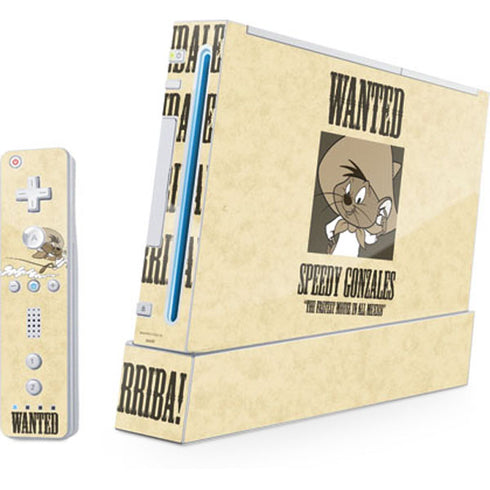Looney Tunes Speedy Gonzales- Andale! Andale! Wii (Includes 1 Controller) Skin