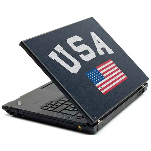 USA with American Flag Lenovo T420 Skin