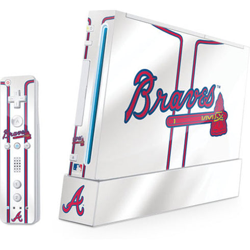 MLB Atlanta Braves Home Jersey Nintendo Skins