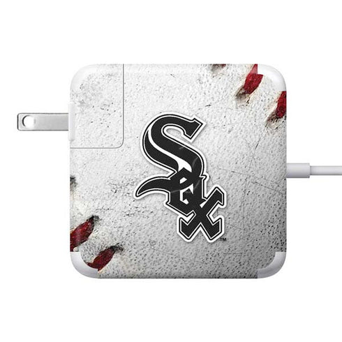 MLB Chicago White Sox Game Ball 85W Power Adapter (15 and 17 inch MacBook Pro Charger) Skin