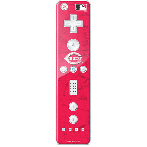 MLB Cincinnati Reds - Solid Distressed Nintendo Skins