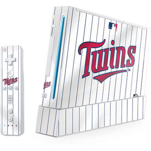 MLB Minnesota Twins Home Jersey Nintendo Skins
