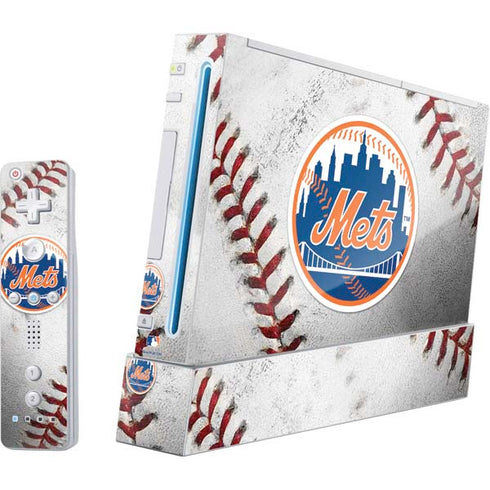 MLB New York Mets Game Ball Nintendo Skins