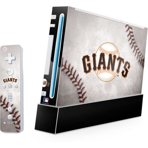 MLB San Francisco Giants Game Ball Nintendo Skins