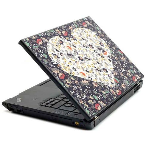 Floral Heart Lenovo T420 Skin
