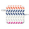 Striped Chevron 85W Power Adapter (15 and 17 inch MacBook Pro Charger) Skin