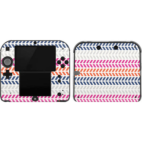 Striped Chevron Nintendo 2DS Skin