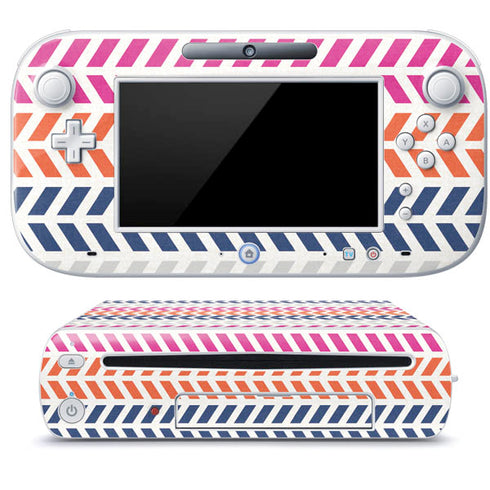 Striped Chevron Wii U (Console + 1 Controller) Skin
