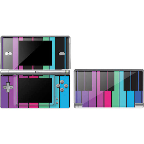 Color Piano Keys DS Lite Skin