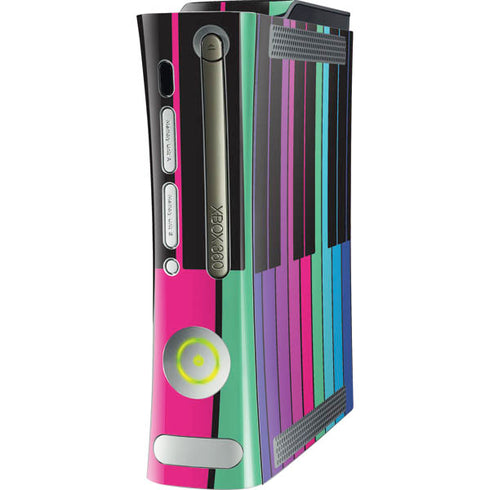 Color Piano Keys Xbox 360 (Includes HDD) Skin