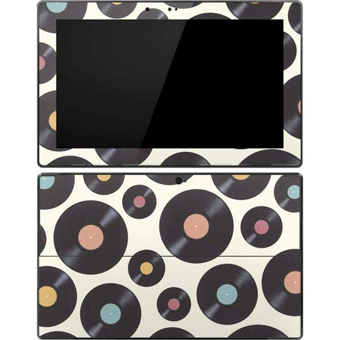 Colorful Records Surface Pro Tablet Skin