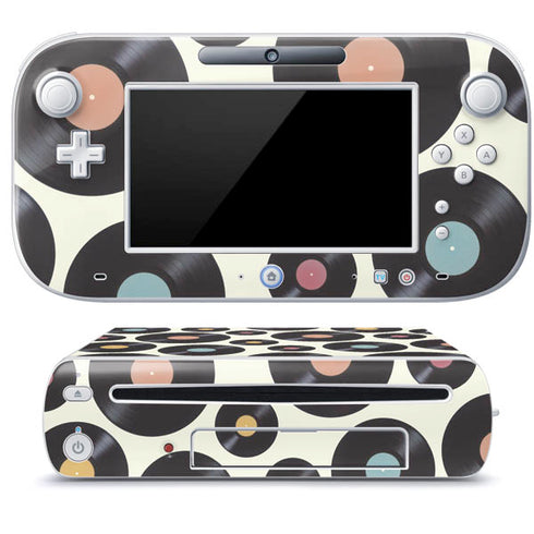 Colorful Records Wii U (Console + 1 Controller) Skin