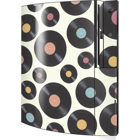 Colorful Records Playstation 3 & PS3 Skin