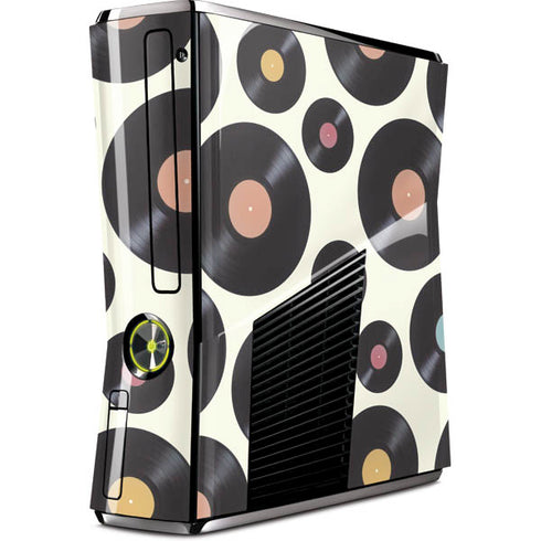 Colorful Records Xbox 360 Slim (2010) Skin