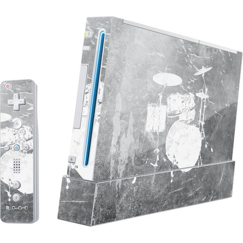 Faded Drumset Nintendo Skins