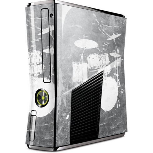 Faded Drumset Xbox 360 Slim (2010) Skin