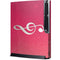 Pink Glitter Music Note Playstation 3 & PS3 Slim Skin