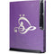 Purple Glitter Musical Heart Playstation 3 & PS3 Slim Skin