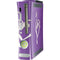 Purple Glitter Musical Heart Xbox 360 (Includes HDD) Skin