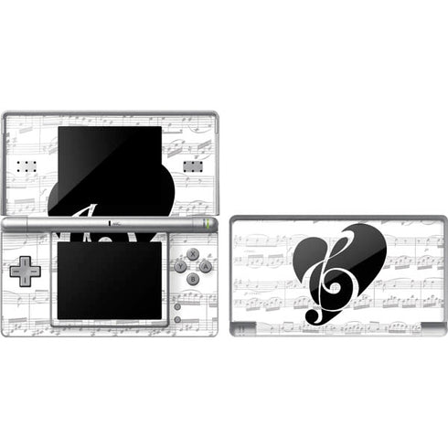 BW Musical Notes DS Lite Skin