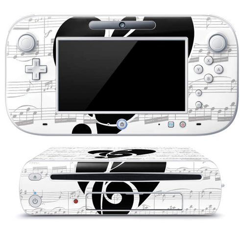 BW Musical Notes Wii U (Console + 1 Controller) Skin