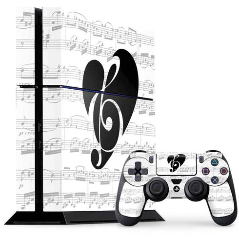 BW Musical Notes PlayStation PS4 Skins