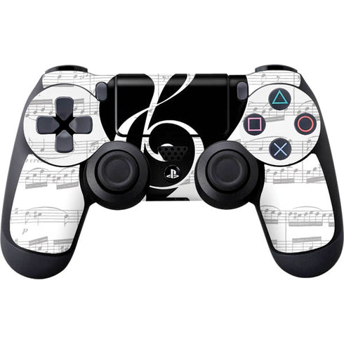 BW Musical Notes PlayStation PS4 Skins