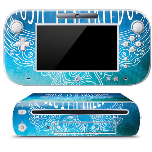 Music Is Freedom Wii U (Console + 1 Controller) Skin