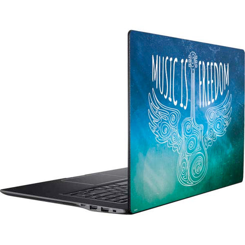 Music Is Freedom Ativ Book 9 (15.6in 2014) Skin