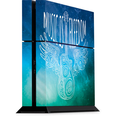 Music Is Freedom PlayStation PS4 Skins