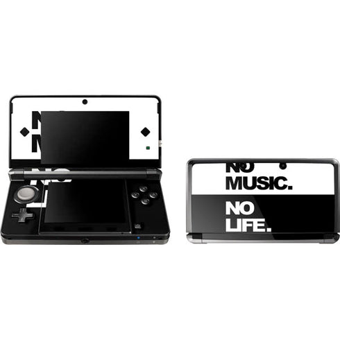 No Music No Life 3DS (2011) Skin