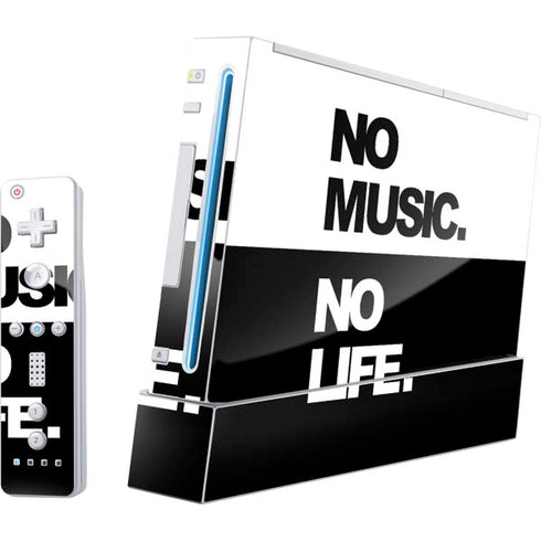 No Music No Life Wii (Includes 1 Controller) Skin