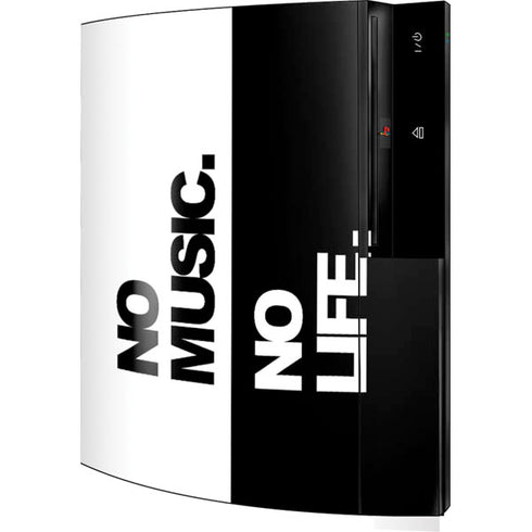 No Music No Life Playstation 3 & PS3 Skin