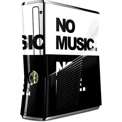 No Music No Life Xbox 360 Slim (2010) Skin