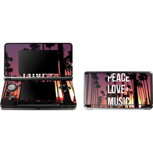 Peace Love And Music Nintendo Skins