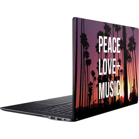 Peace Love And Music Ativ Book 9 (15.6in 2014) Skin