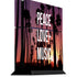 Peace Love And Music PlayStation PS4 Skins