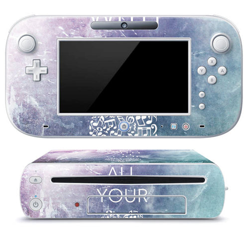Sing With All Your Heart Wii U (Console + 1 Controller) Skin