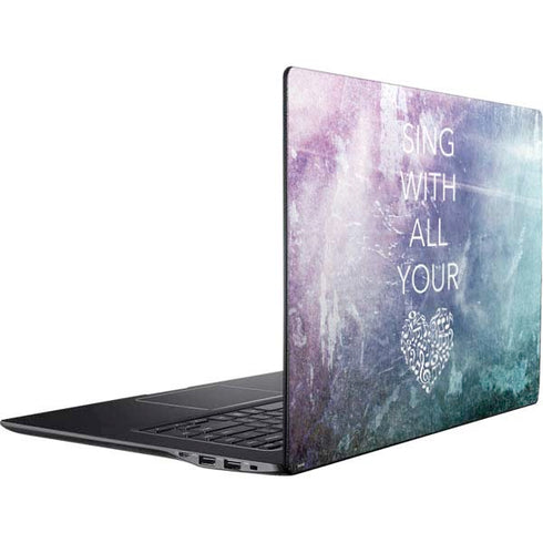 Sing With All Your Heart Ativ Book 9 (15.6in 2014) Skin