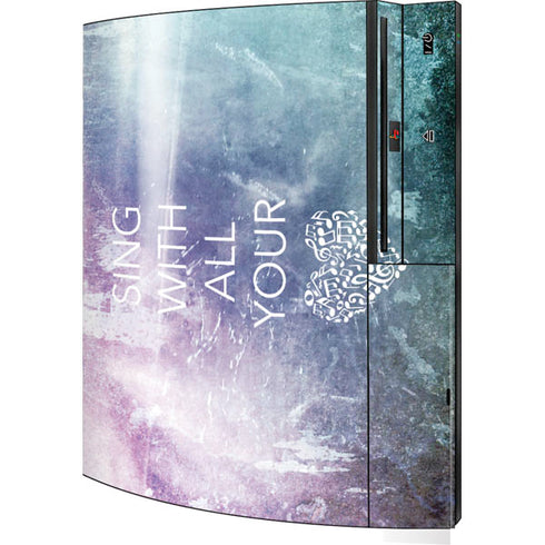 Sing With All Your Heart Playstation 3 & PS3 Skin
