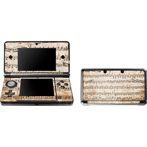 Antique Notes Nintendo Skins