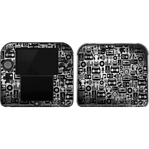 Music Pattern Nintendo Skins