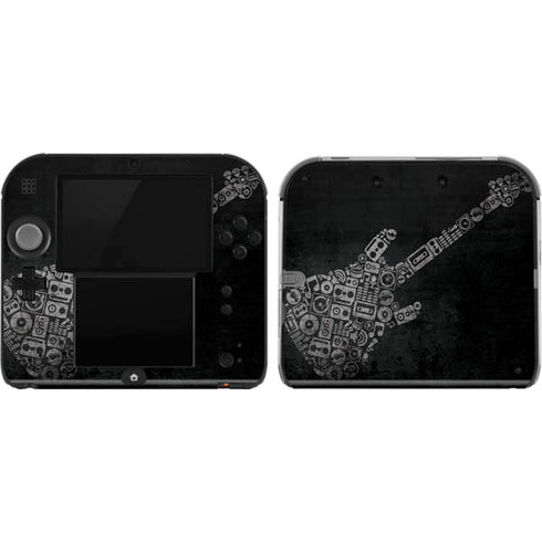 Guitar Pattern Nintendo Skins