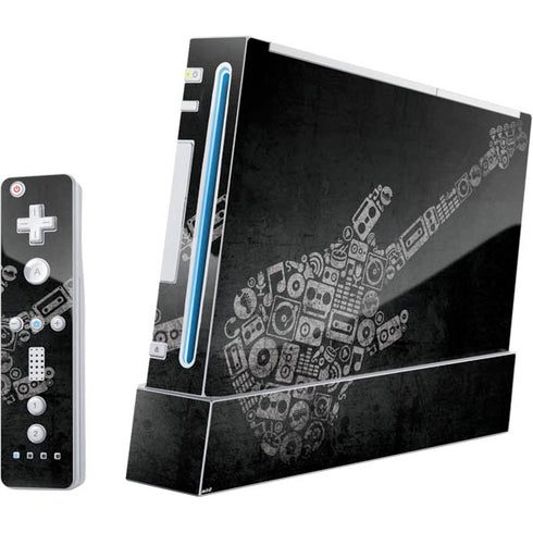 Guitar Pattern Wii (Includes 1 Controller) Skin